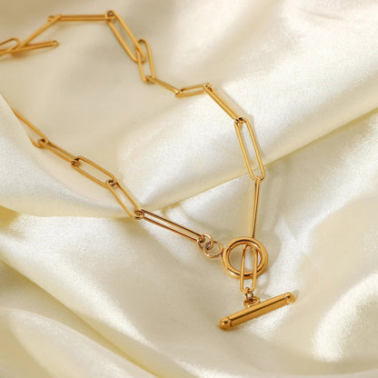 [GALE]Joyce Gold Necklace