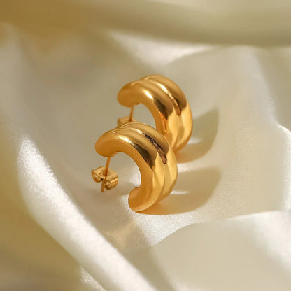[GALE]Henrietta Gold Earrings