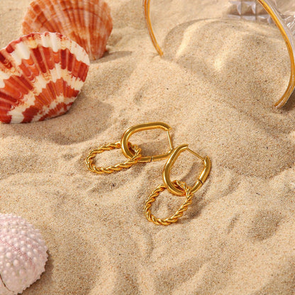 [GALE]Skadi Gold Earrings