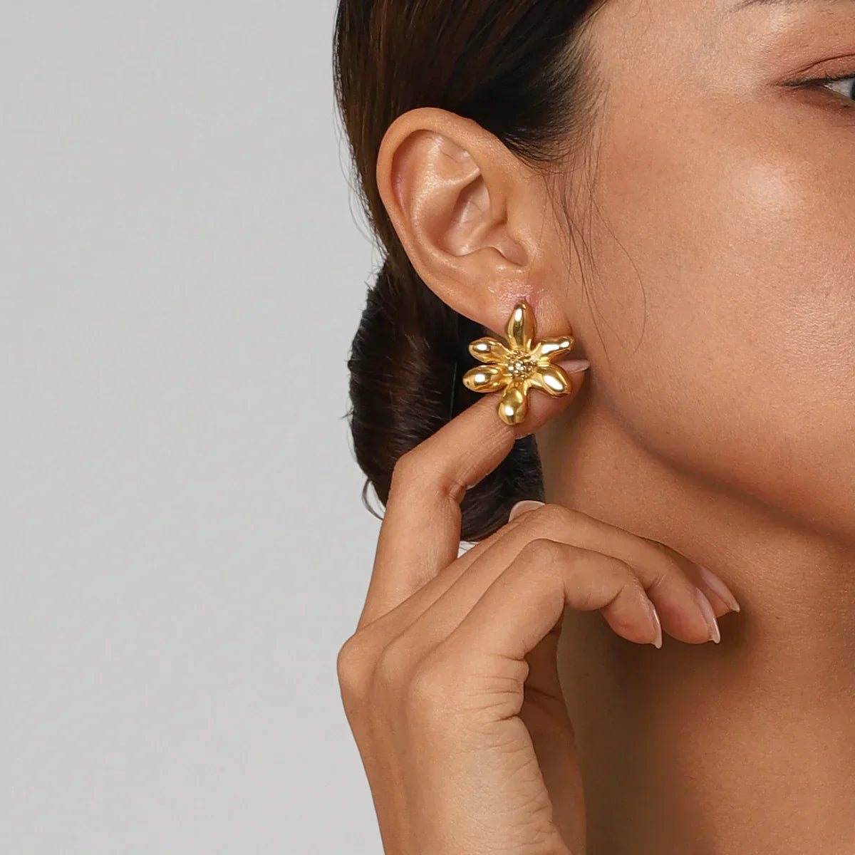 [GALE]Cadence Gold Earrings