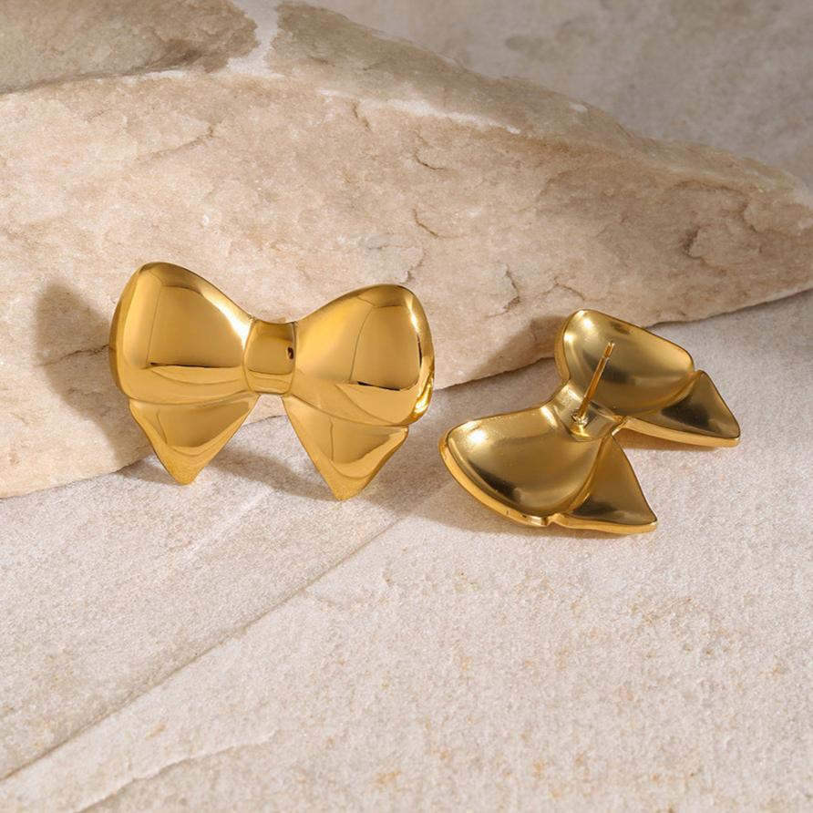 [GALE]Regina Bow Earrings