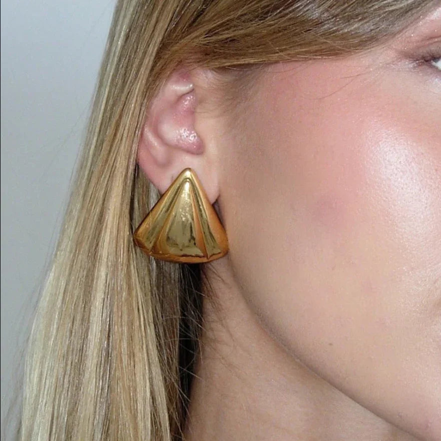 [GALE]Jillian Vintage Gold Earrings