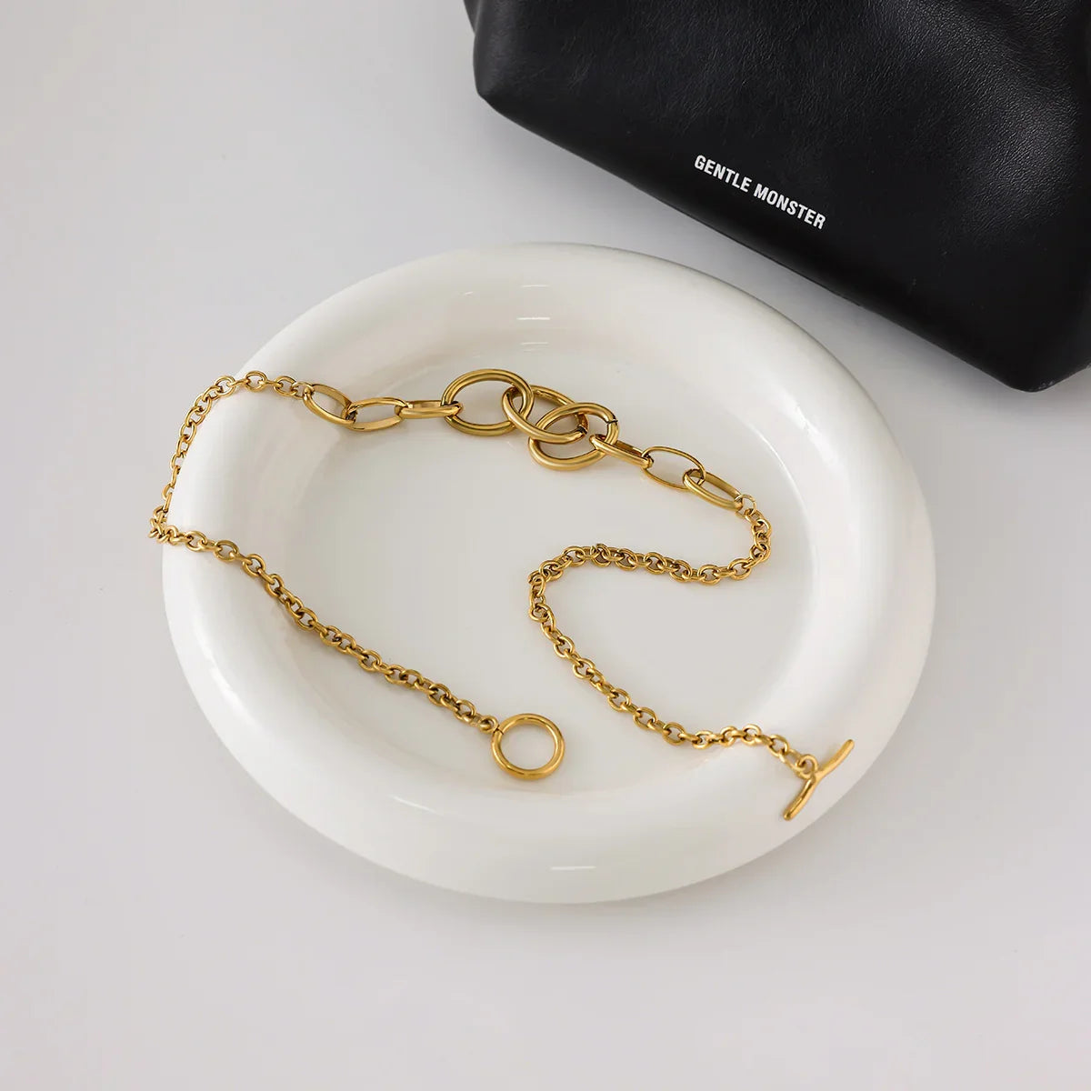 [GALE]Renelle Gold Chain Necklace