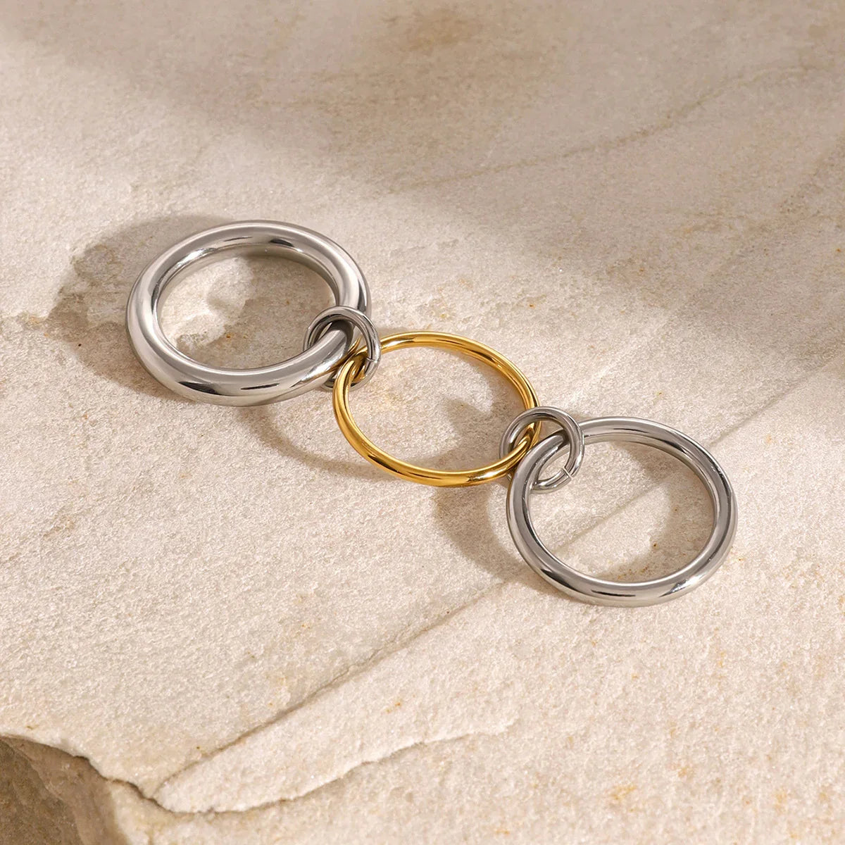 [GALE]Canaria Stacked Ring