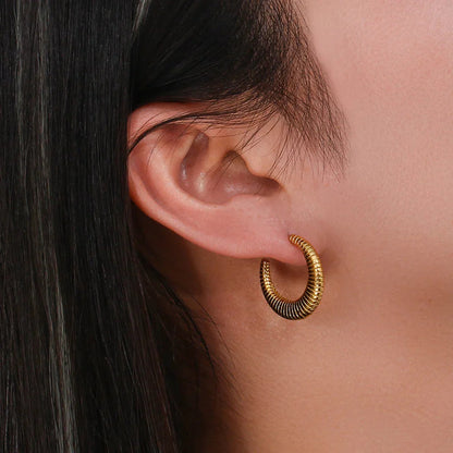 [GALE]Bailey Hoop Earrings