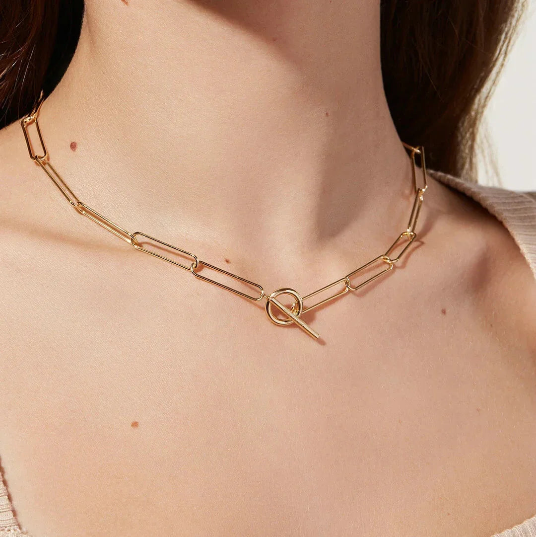 [GALE]Joyce Gold Necklace