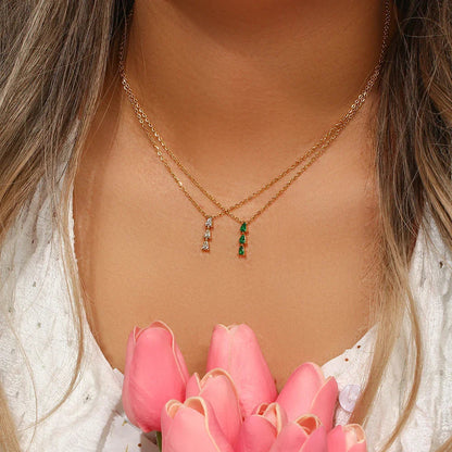 [GALE]Alana Diamond Necklace