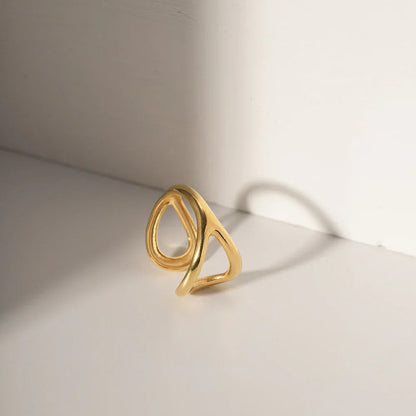[GALE]Jackie Twisted Band Ring