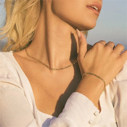 [GALE]Willow Gold Chain Necklace