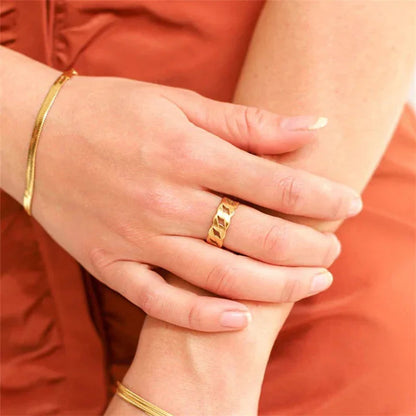 [GALE]Leah Gold Ring