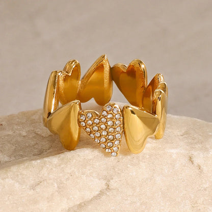 [GALE]Ciel Diamond Hearts Ring
