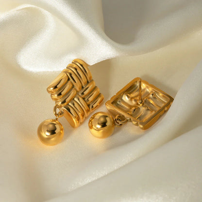 [GALE]Alba Gold Earrings