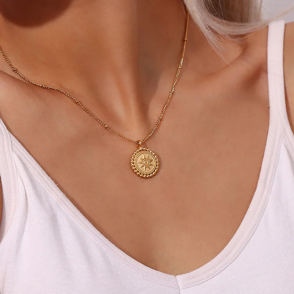 [GALE]Starlight Gold Pendant