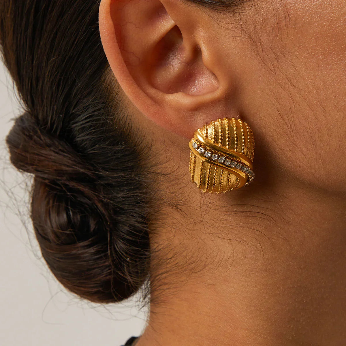 [GALE]Odine Gold Earrings