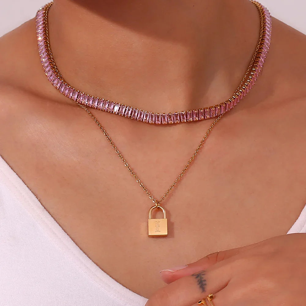 [GALE]Zora Diamond Necklace