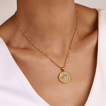 [GALE]Parker Gold Star Pendant