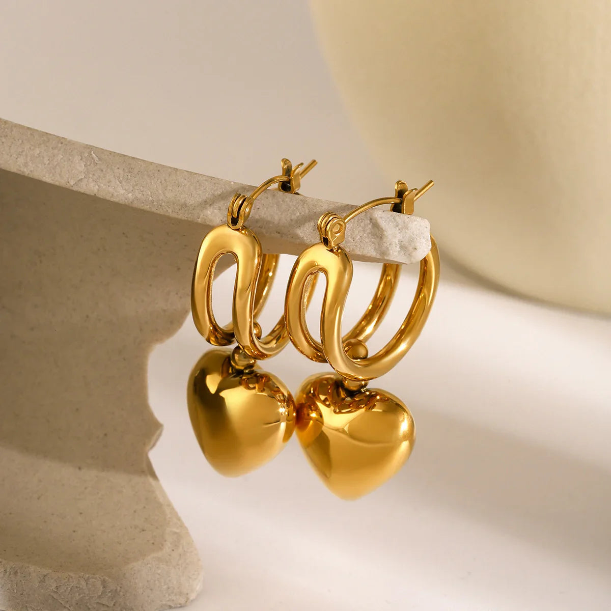 [GALE]Audrey Gold Earrings