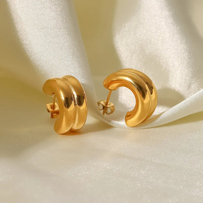 [GALE]Henrietta Gold Earrings