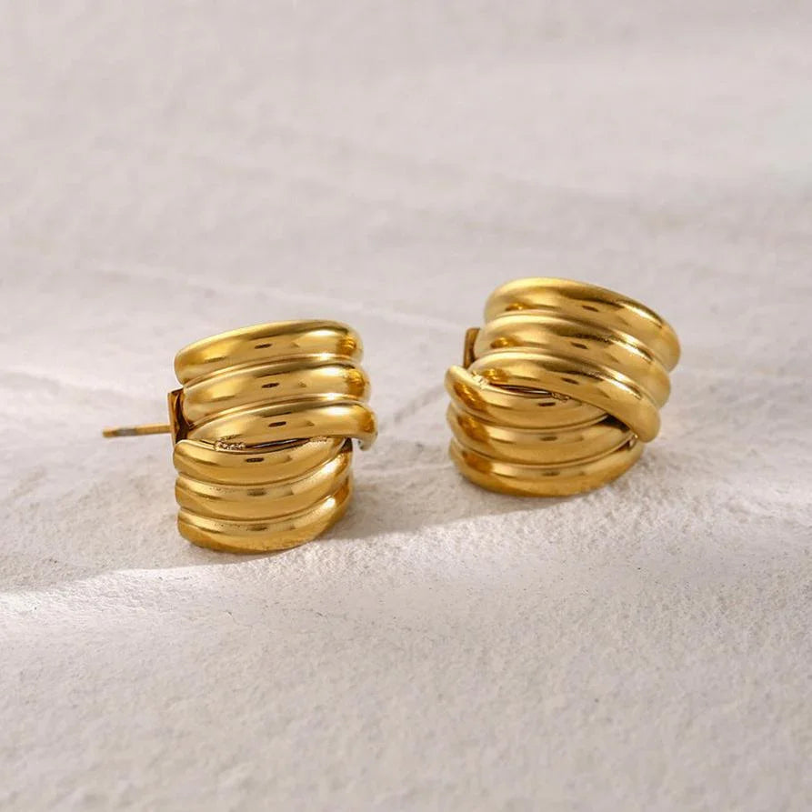[GALE]Avalon Gold Earrings
