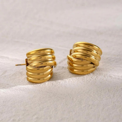 [GALE]Avalon Gold Earrings