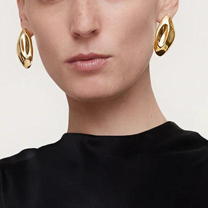 [GALE]Zinnia Gold Earrings