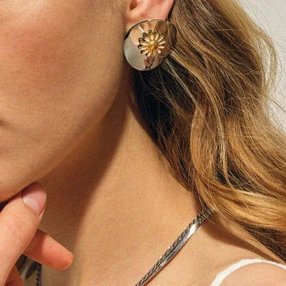 [GALE]Georgiana Gold Earrings