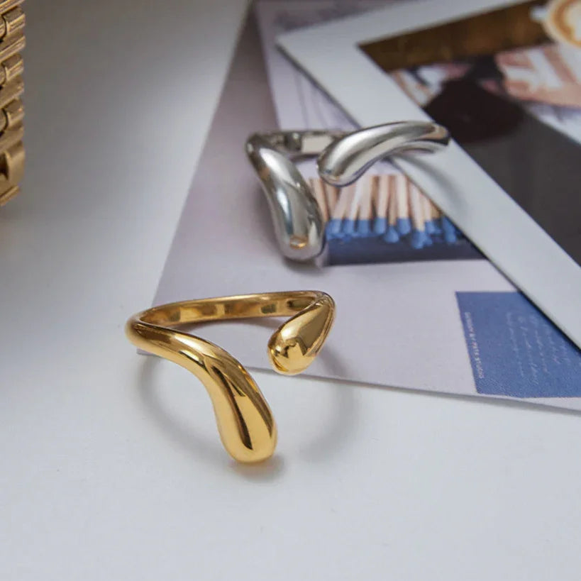 [GALE]Diane Twisted Band Ring