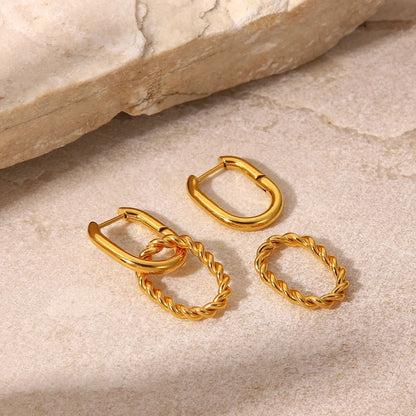 [GALE]Skadi Gold Earrings