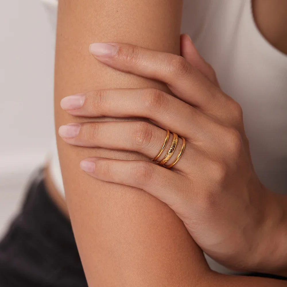 [GALE]Shirley Gold Ring