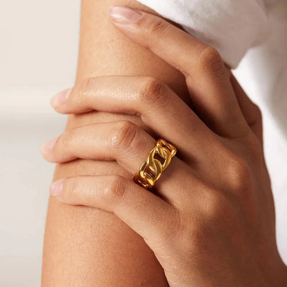 [GALE]Splendor Gold Ring