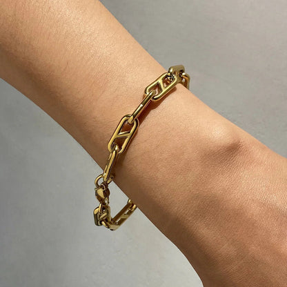 [GALE]Melissa Gold Chain Bracelet