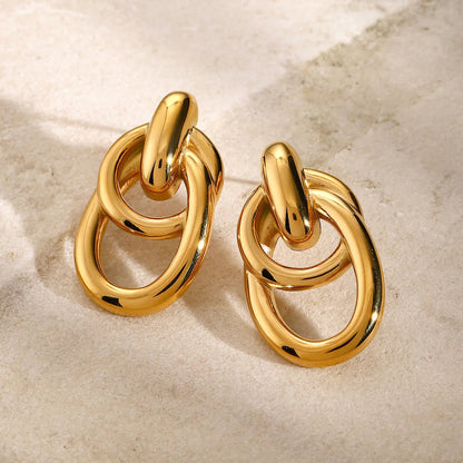 [GALE]Amarelda Gold Earrings