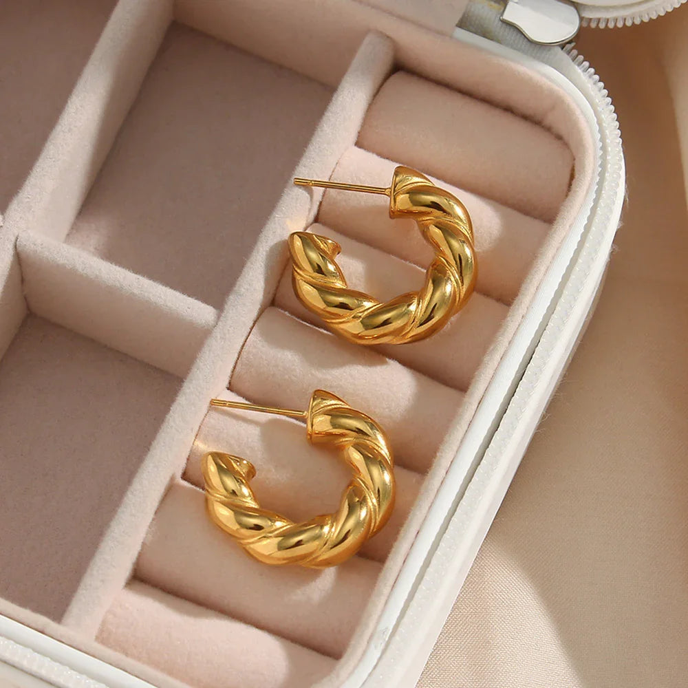 [GALE]Naomi Twist Earrings