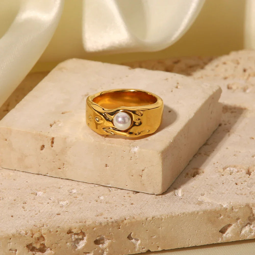 [GALE]Cerulia Freshwater Pearl Ring