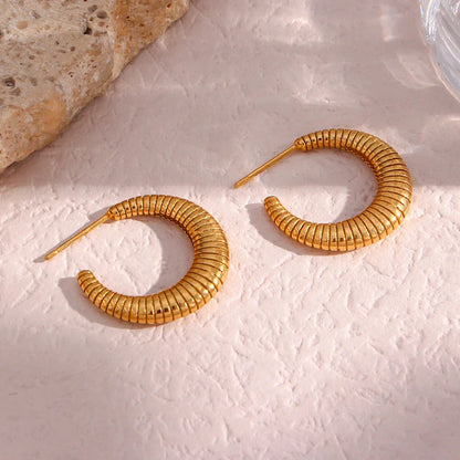 [GALE]Bailey Hoop Earrings