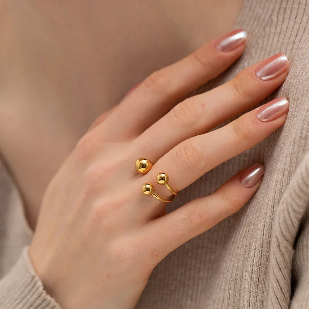 [GALE]Pluto's Orbit Gold Ring