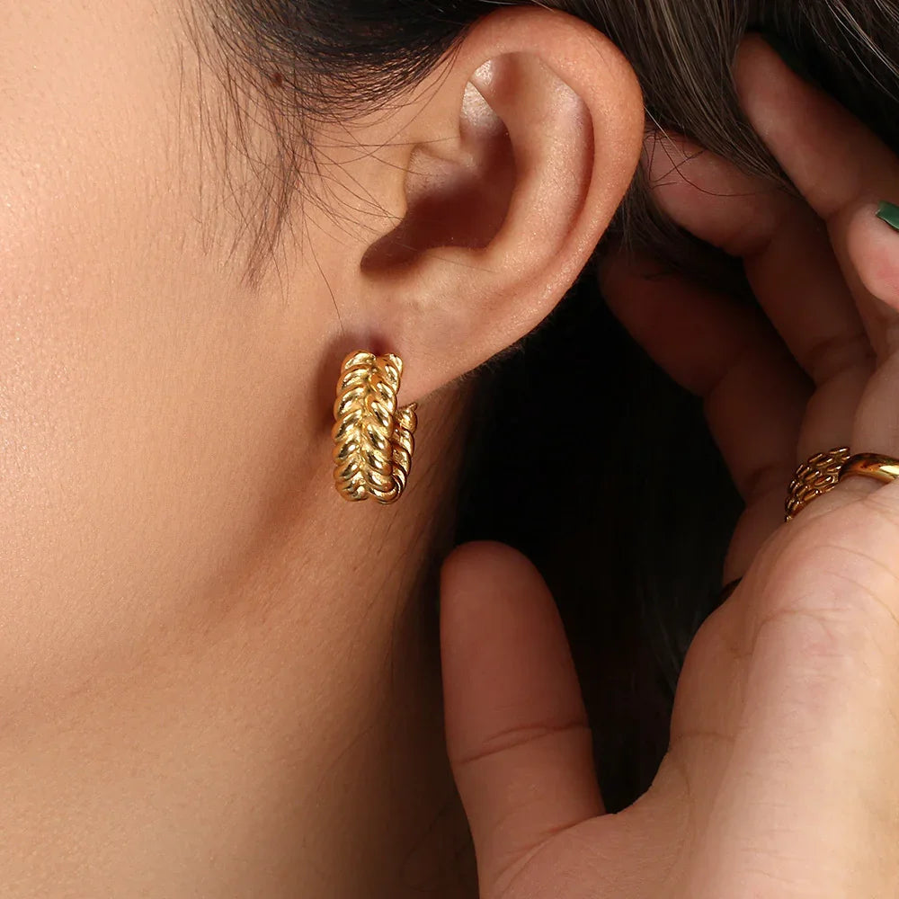 [GALE]Arabella Braid Earrings
