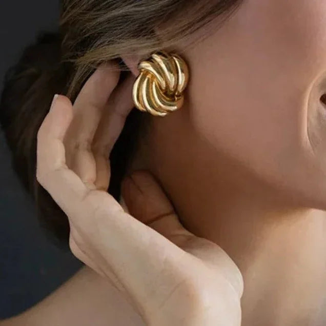 [GALE]Floriana Gold Earrings