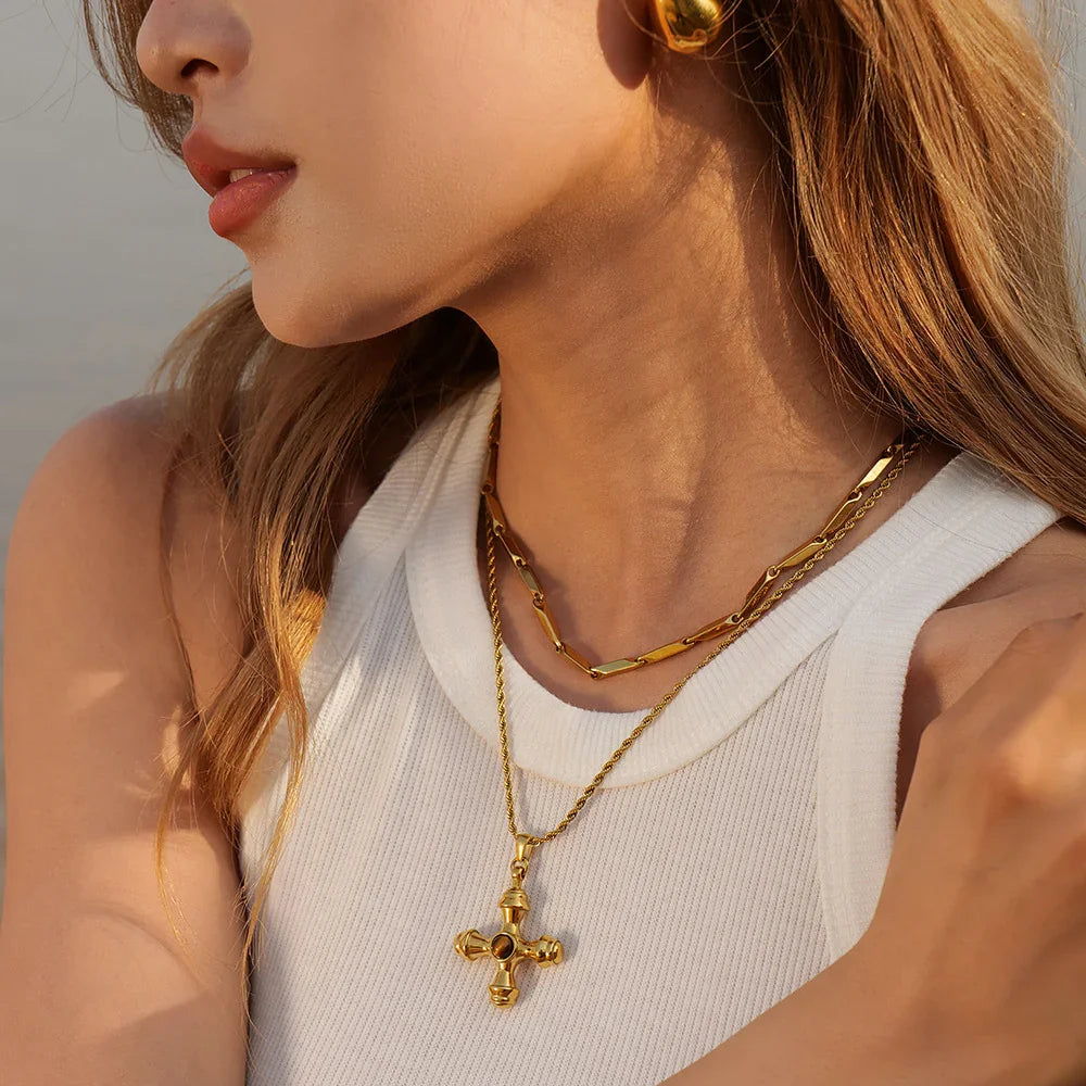[GALE]Della Gold Necklace