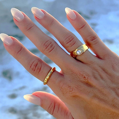 [GALE]Cerulia Freshwater Pearl Ring