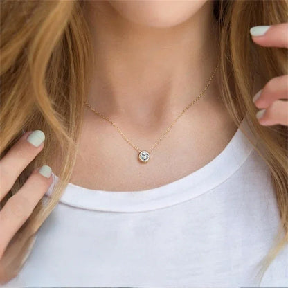 [GALE]Amelia Birthstone Necklace