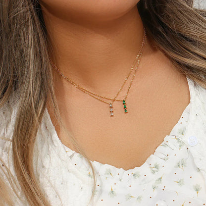 [GALE]Alana Diamond Necklace