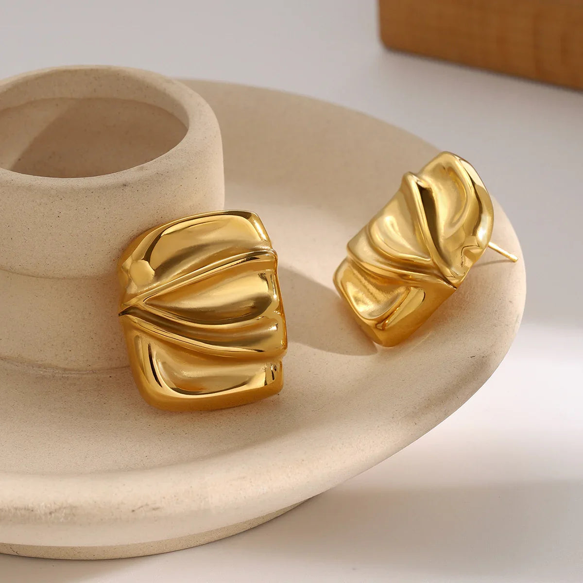 [GALE]Evette Gold Earrings
