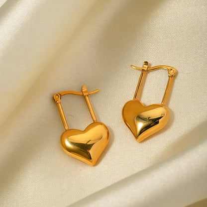 [GALE]Jessamine Heart Earrings