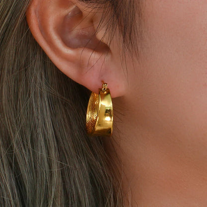 [GALE]Lyla Hoop Earrings
