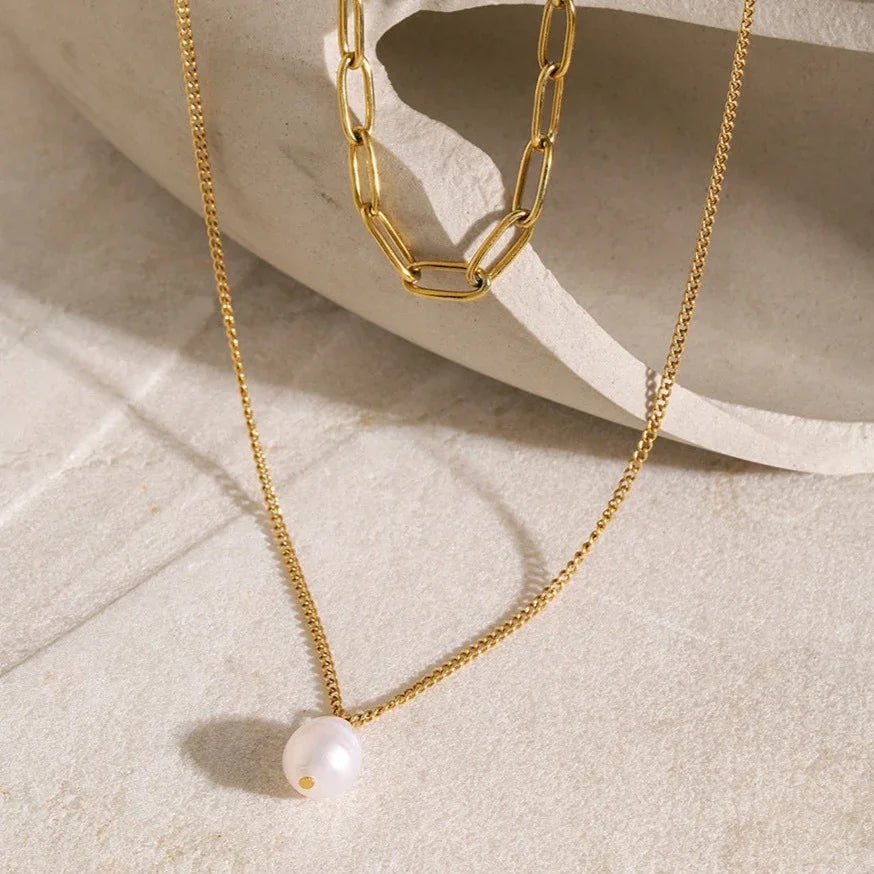 [GALE]Undine Freshwater Pearl Necklace