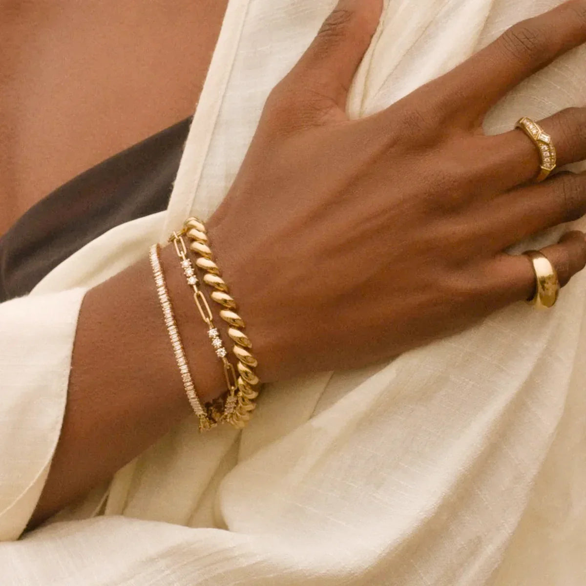 [GALE]Ranielle Diamond Bracelet