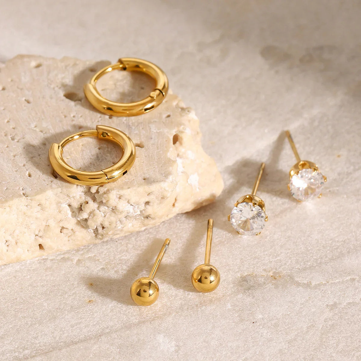 [GALE]Megan Diamond Earring Bundle