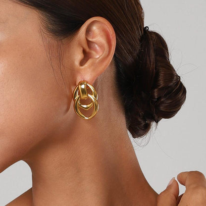 [GALE]Zoey Gold Earrings