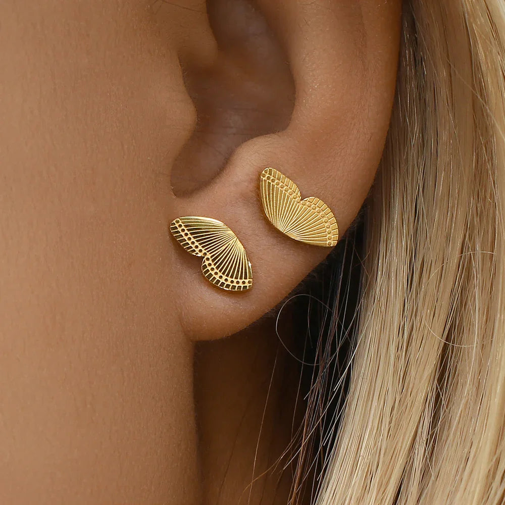 [GALE]Lilac Gold Earrings